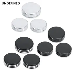 Motocicleta Upper Fork Stem Covers, Nut Caps para Harley, Dyna, Wide Glide, Low Rider, Softail, Fat Boy, Street Bob, Sportster, XL, 883, 1200