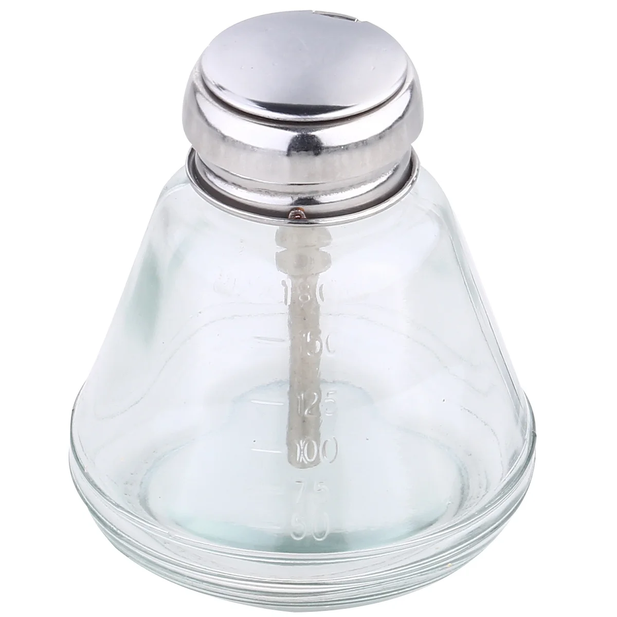 1 pçs garrafa de vidro engrossado 180ml à prova de vazamento durável dispensador de álcool portátil recipiente de armazenamento de viagem