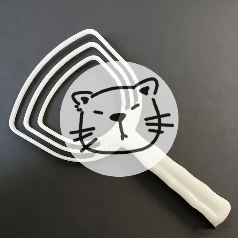 Popular Meat Tool Plastic Meat Scraper Handhold Manual Fish Scales White Bone Scraper Kitchen Bone Dust Scraper Bone Scraper