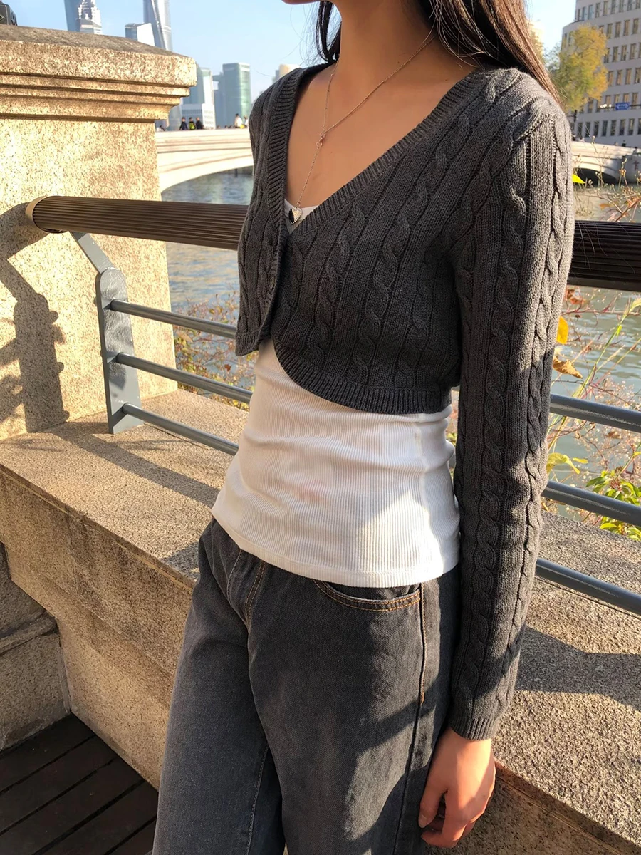 Thumbnail 2 - #57 Best Womens Cropped Knit Sweaters to Buy In 2026