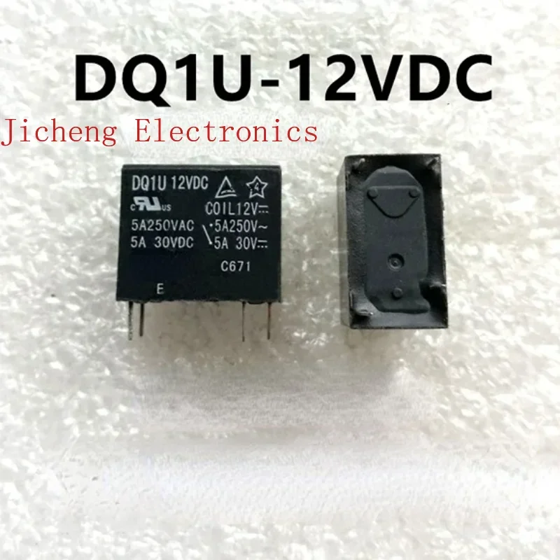 Relay DQ1U-12VDC 4 Pin 5A 12VDC Group 1 Normally Opens JZC-32F-012-HS3