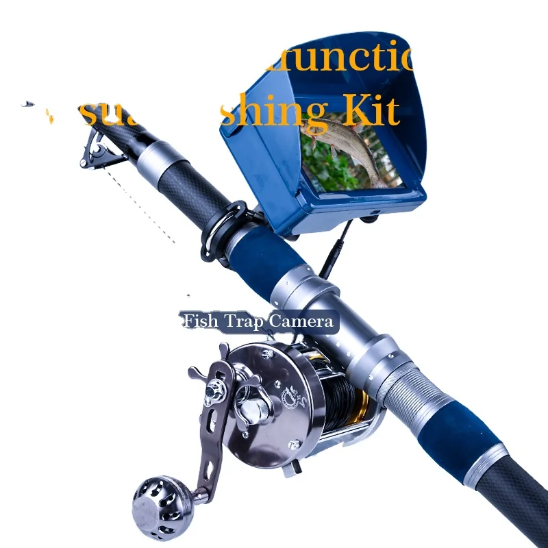 

ANICCOM H9513MR 5-Inch IP68 High-Definition Waterproof Display Fishfinder Rod And Reel Visual Fishing Rods