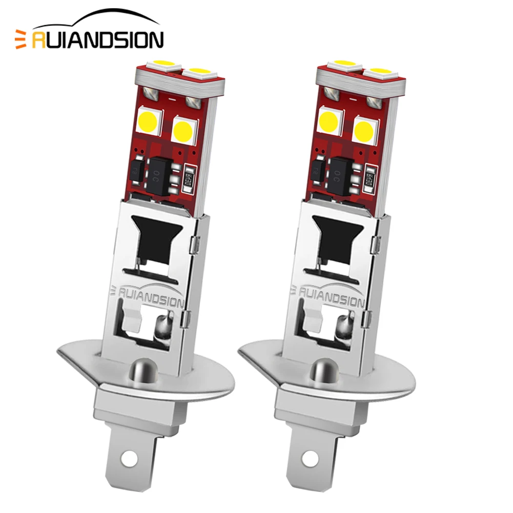 2Pcs H1 H3 Led Bulb… - image