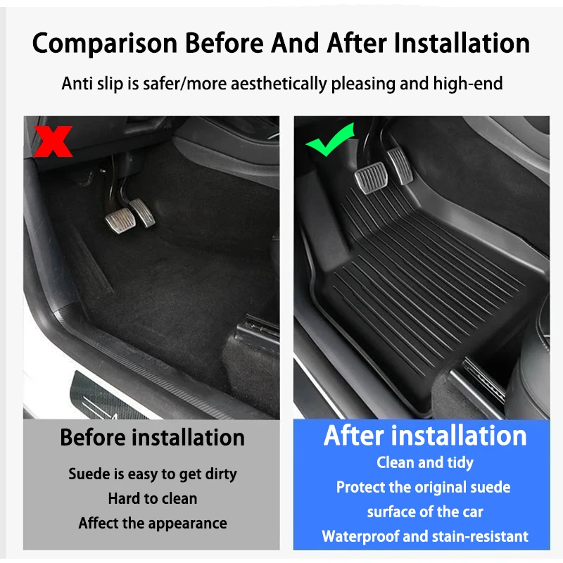 Thumbnail 3 - #66 Best Carpet Car Floor Mats to Buy In 2026