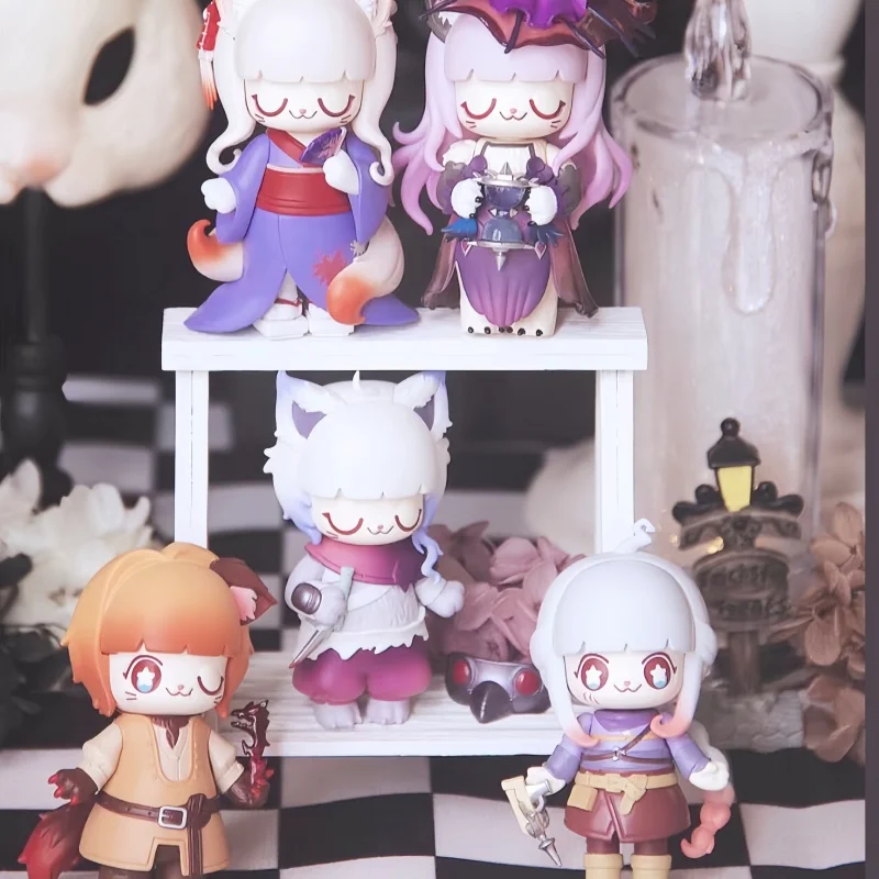 52 SPIELZEUG Kimmy Miki Werwolf Killer Serie 2 Anime Mystery Box Original Action Figure Cartoon Modell Geschenk Spielzeug Sammlung