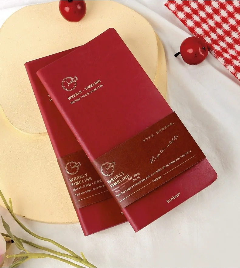 Kinbor Wochenplaner, Notizbuch, unbedingt erforderlich, Agenda, Zeitplan, täglich, monatlich, Tagebuch, Buch, tragbar, Rekord, Tagebuch, Plan, Notizblock, Schreibwaren – Detail 13