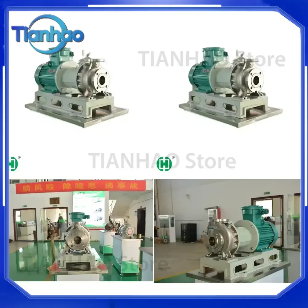 High Pressure Electric Water Pump for Industrial Chemical Use Stainless Steel Horizontal Irrigation End Suction Pump