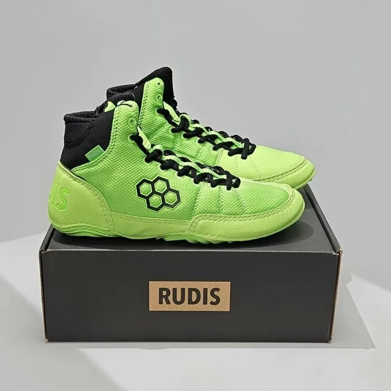 Neue Wrestling-Stiefel Designer-Boxschuhe für Paare Atmungsaktive Kampfschuhe für Männer und Frauen Große Größen Gym-Trainingsschuhe – Detail 2