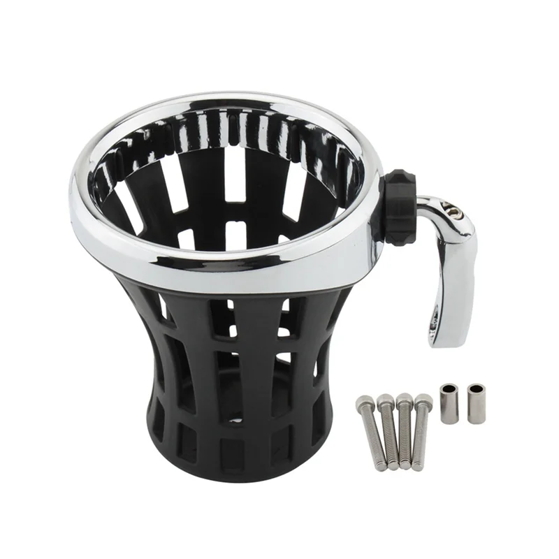 

Motorcycle Cup Holder Kettle Beverage Holder Cup Holder Kettle For Motorcycle Accessories Silver
