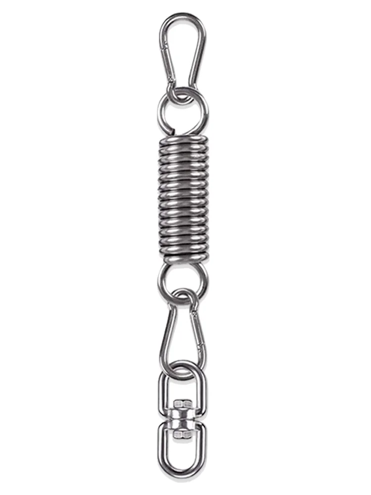 1pc 304 Stainless Steel Spring Hooks Set Hammock Chair Hanging Kit Heavy Duty Swivel Swing Accessories for Outdoor