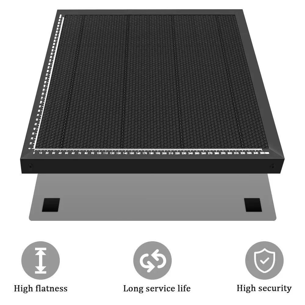BLUETIMES Customised CO2Laser Engraving Machine Honeycomb Panel LaserCuttingMachine Honeycomb Workbench DurableLaser Metal Plate