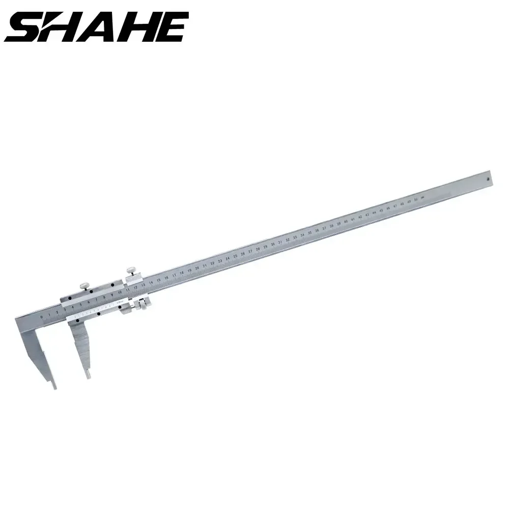 

SHAHE 0.02mm Vernier Caliper Gauge 500/600 mm Stainless Steel Caliper Precision Measuring Tools Gauge