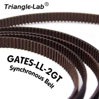Trianglelab Gates 2GT correa síncrona correa de distribución ancho 6MM 9MM 10MM 12MM desgaste GT2 resistente para Ender3 cr10 Anet