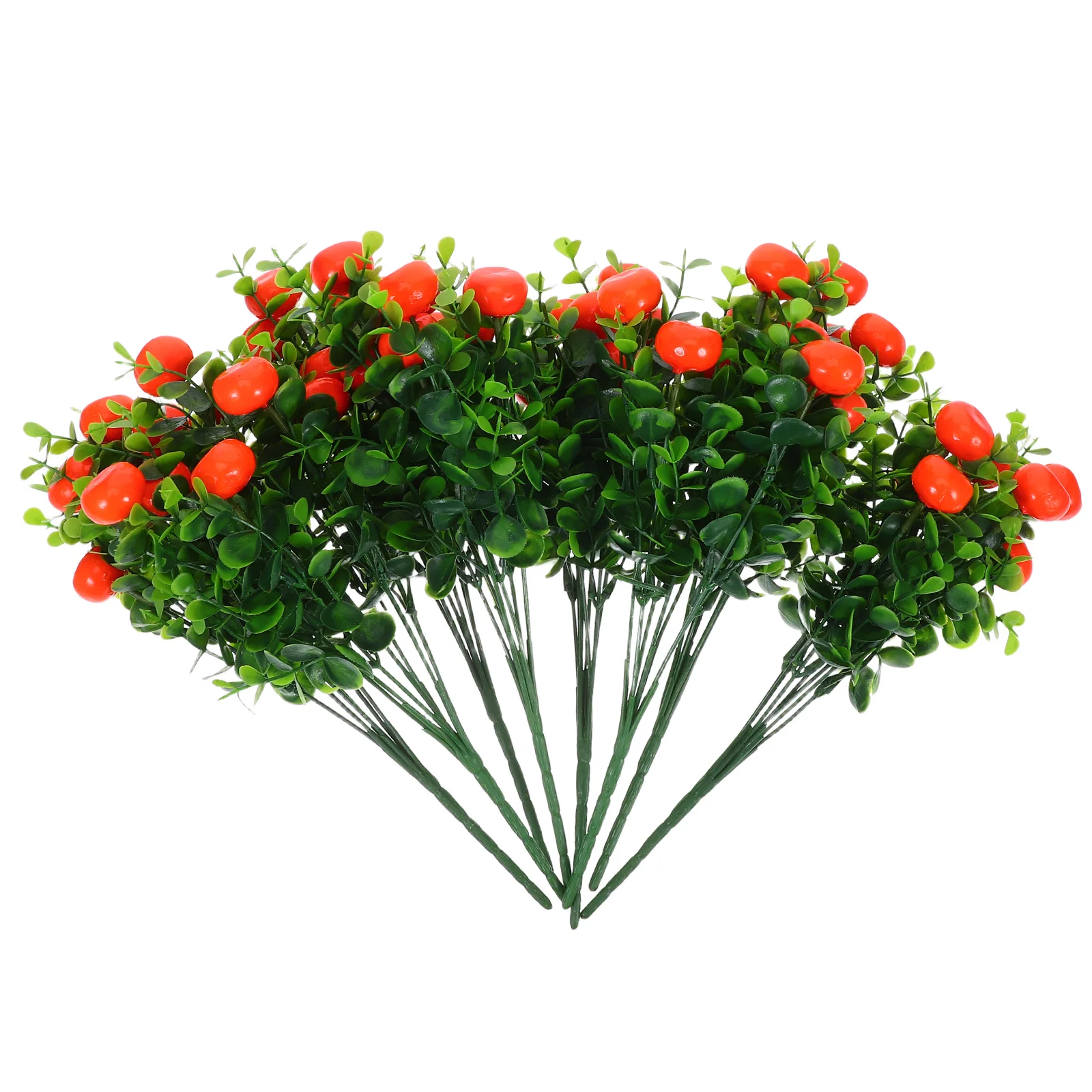 

Simulated Fruit Bunch Artificial Fruits Eucalyptus Stem Bouquet Plants Flowers Leaf Decoration Creative Ornaments