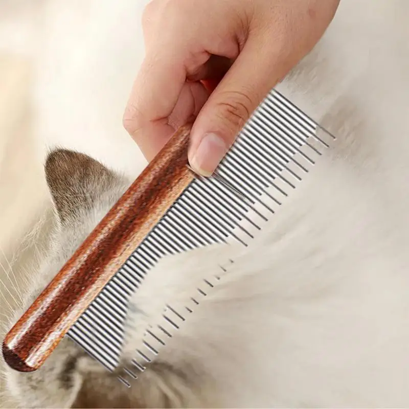 猫用の櫛が付いた屋内または屋外の猫用の櫛,ヘアアクセサリー,結び目が付いたヘアピース