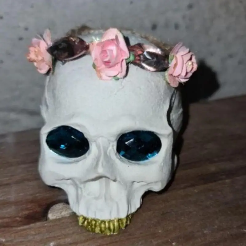 Halloween-Schädel-Kerzenform, europäische und amerikanische klassische Charaktere, duftende Kerzenmaterialform, Heimdekoration – Detail 7