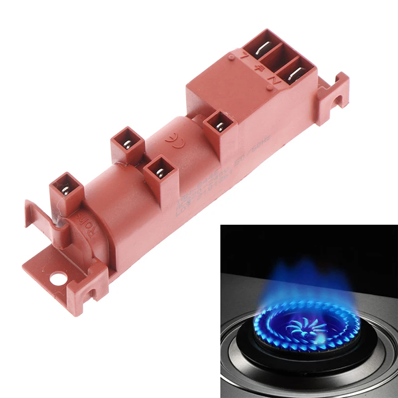 

Импульсный воспламенитель переменного тока газовой плиты 220 В с четырьмя клеммами, безопасный инструмент