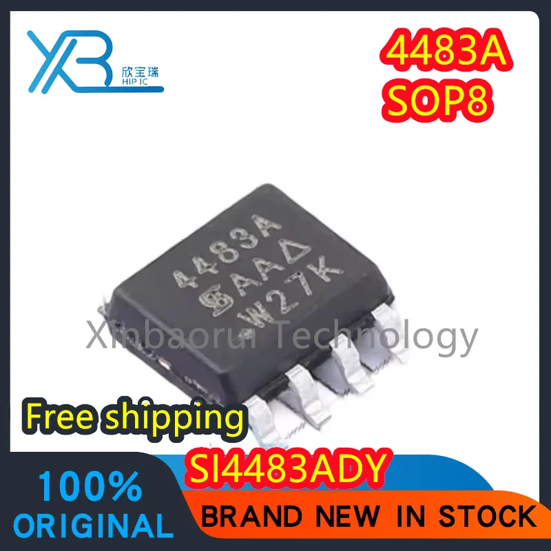 

(10/50pieces) SI4483ADY SI4483A 4483A SOP8 MOS tube 100% original imported ready-made electronics Free shipping