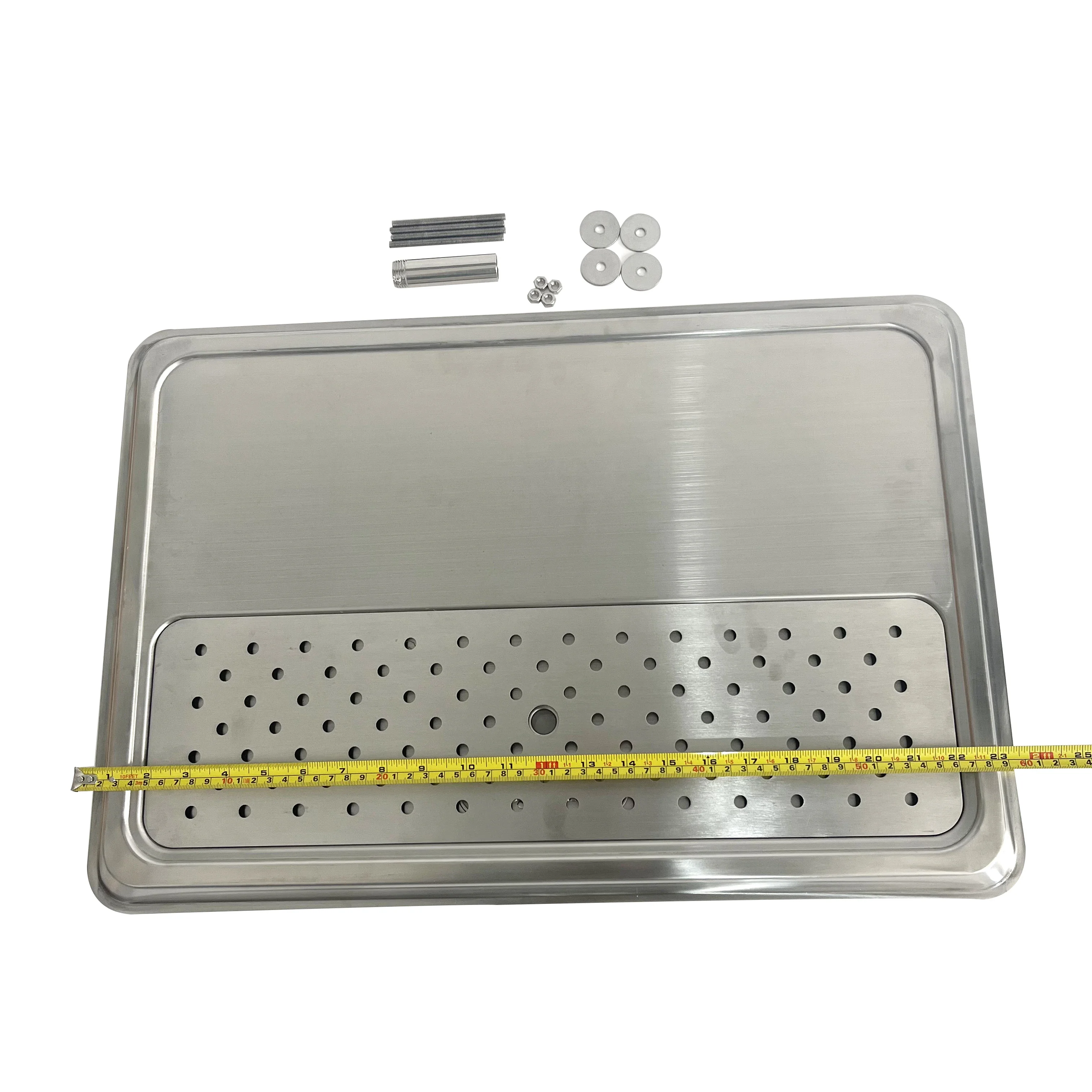 KegLand Large Stainless Steel Drip Tray, Manufactured By Stamping Process, Suitable for Bars Home Appliance