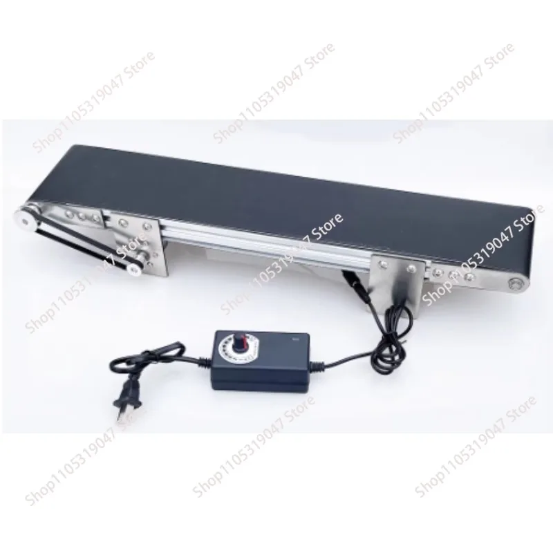 100-240V Metal Desktop Conveyor Belt Small Assembly Line Electric Conveyor Student Friction Experiment Teaching Equipment