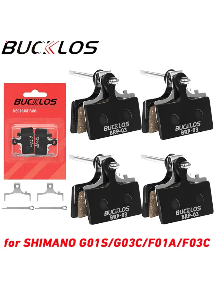 AliExpress BUCKLOS for G01S G03C G02A Disc Brake Pad Resin Bike Brake Pads for BR-M9000 M9020 M8000 M666 Bike Hydraulic Brake Disk Pads