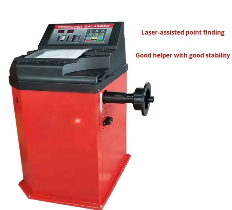 Automotive Maintenance Equipment Dynamic Balancing Machine for Tire Wheel Alignment Dynamic Balancing Instrument for Optimal Car
