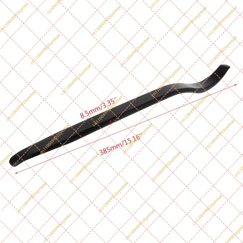 15-Inch Curved Steel Tire Pry Bar Lever for Car Motorcycle Mountain Bike Repair