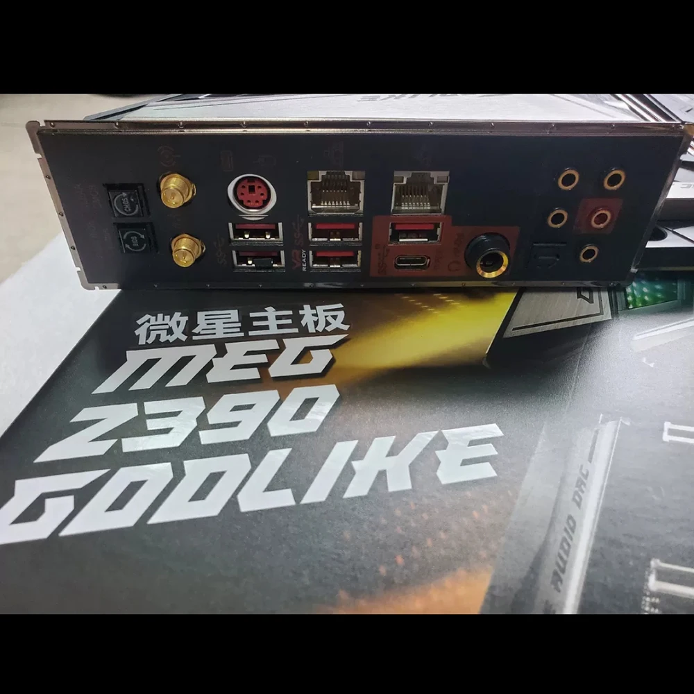 New MEG Z390 GODLIKE For Msi LGA1151 DDR4 128G SATR3*6 M.2*3 U.2 USB3.1 Support I9 E-ATX Desktop Motherboard