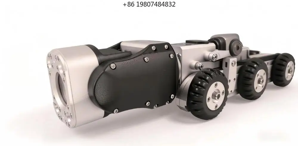 for Sewer Drain Lines Management Software Wi-Fi Pipe Inspection Robot 10x Zoom & Pan/Tilt | Waterproof Underwater Crawler