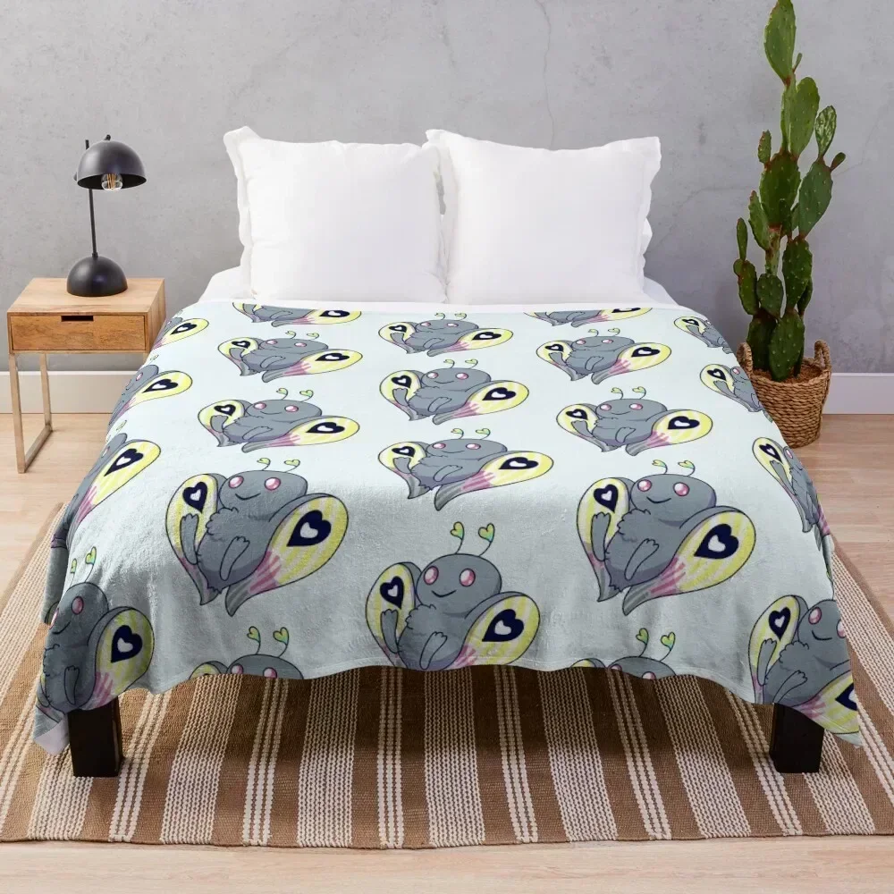 

Kawaii Mothman Throw Blanket All Season Lightweight Soft Blanket for Bed