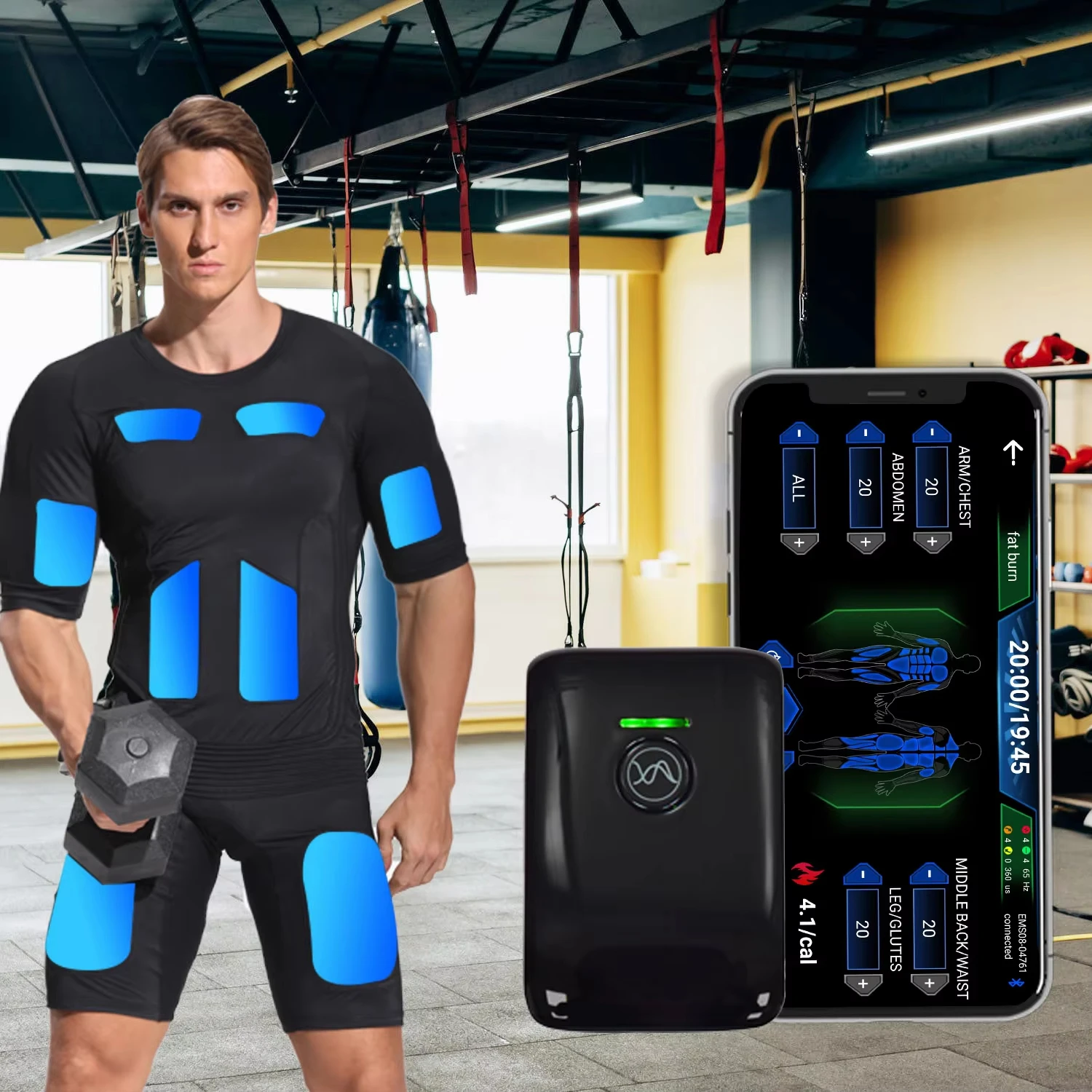 New Ems Training Muscle Building Ems Home Device