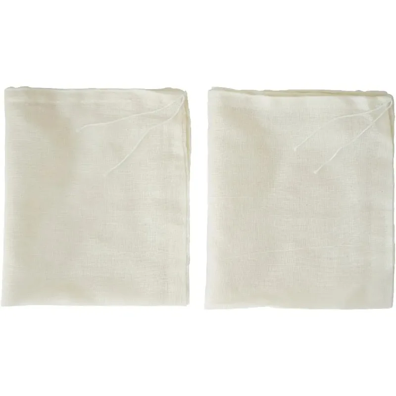 

Cheesecloth Bags for Straining,Reusable Cold Brew Coffee Cheese Cloths Strainer,Large Nut Milk Tea Juice Bag,100% Natural Cotton