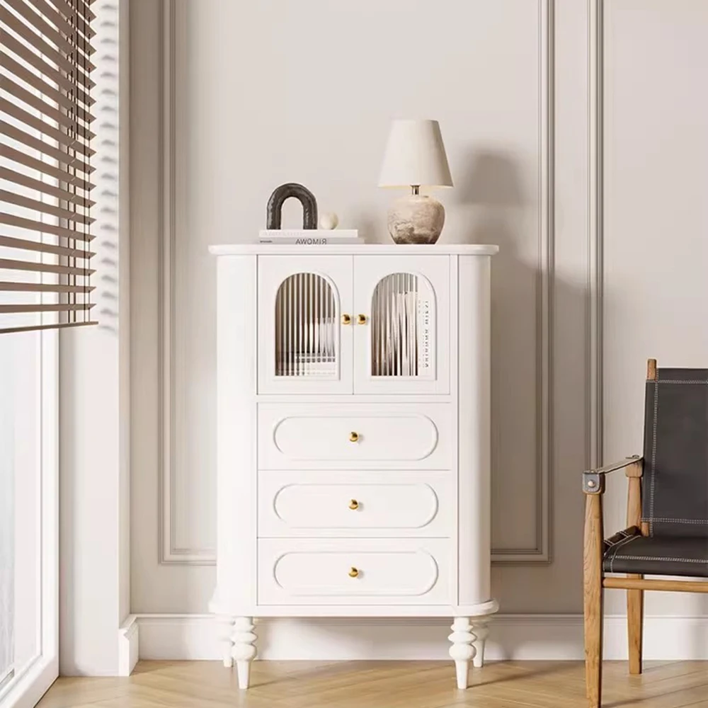 

Storage Drawers Cabinet Vintage Knobs Doors Craft Corner Standing Cabinet Shelf Living Room Woonkamer Kasten Home Accessories