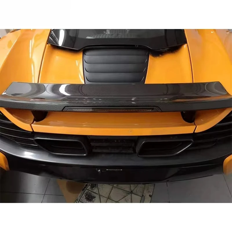 Upgrade Spoiler on 650S Carbon Fiber Car Rear Trunk Spoiler Wing for 650S 2014-2017 4