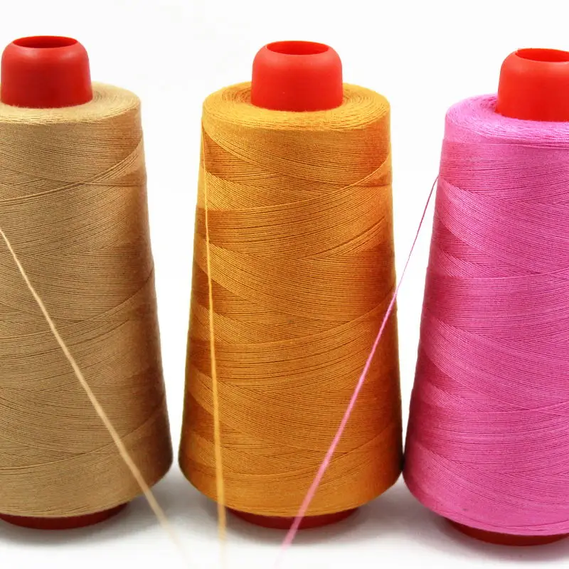 20S/2 cotton thread 0.2mm used for clothing fabric 5000m jean sewing thread sturdy and wearable sewing machine polyester thread