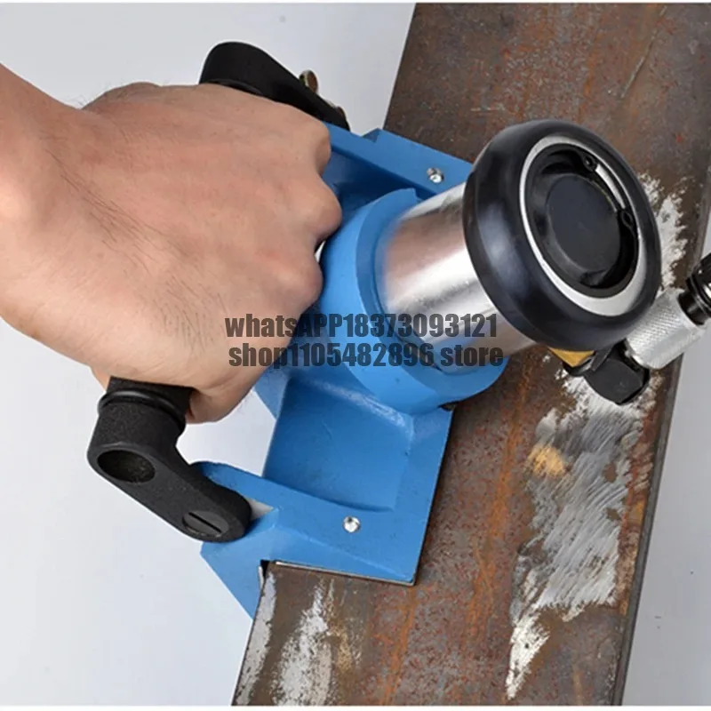 Pneumatic Chamfering Machine Horizontal Fixed Portable Air Deburring Tools Trimming Device For Mold Steel Metal Material
