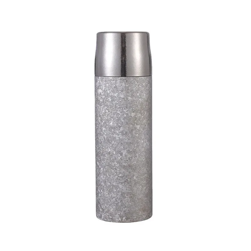 Pure titanium insulated cup, double-layer titanium high-end health water cup for men and women, titanium crystal stewed tea brew