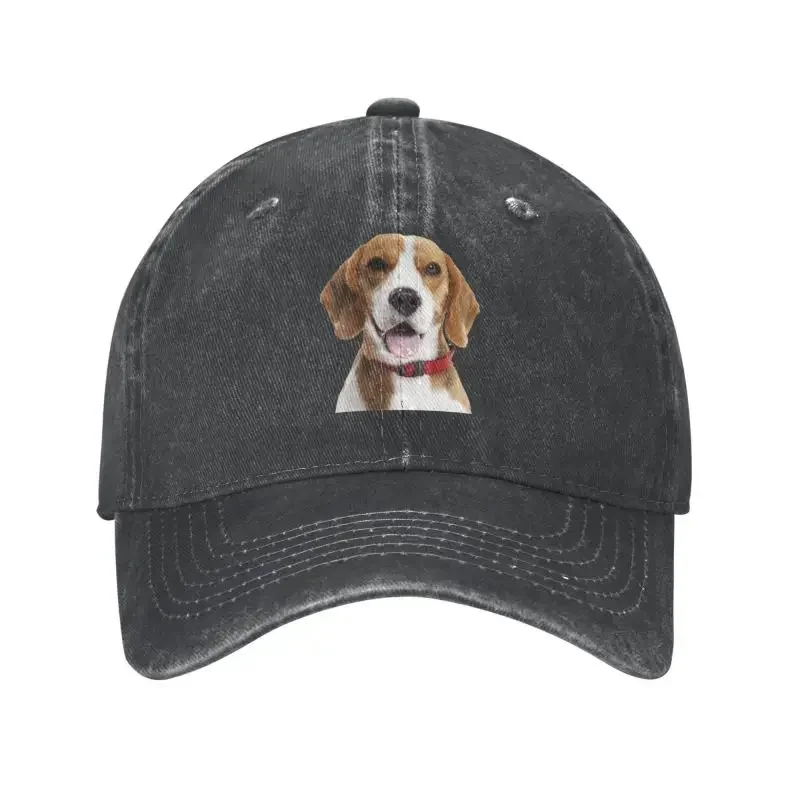 Punk Unisex Cotton Beagle Dog Baseball Cap Adult Adjustable Dad Hat Men Women Hip Hop