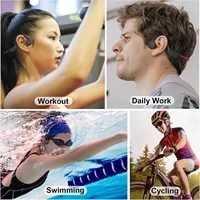 Écouteurs sans fil pour Shokz Open Sports, écouteurs à conduction osseuse Bluetooth, étanches IPX8, avec casque MP3 et 32 Go de RAM 6
