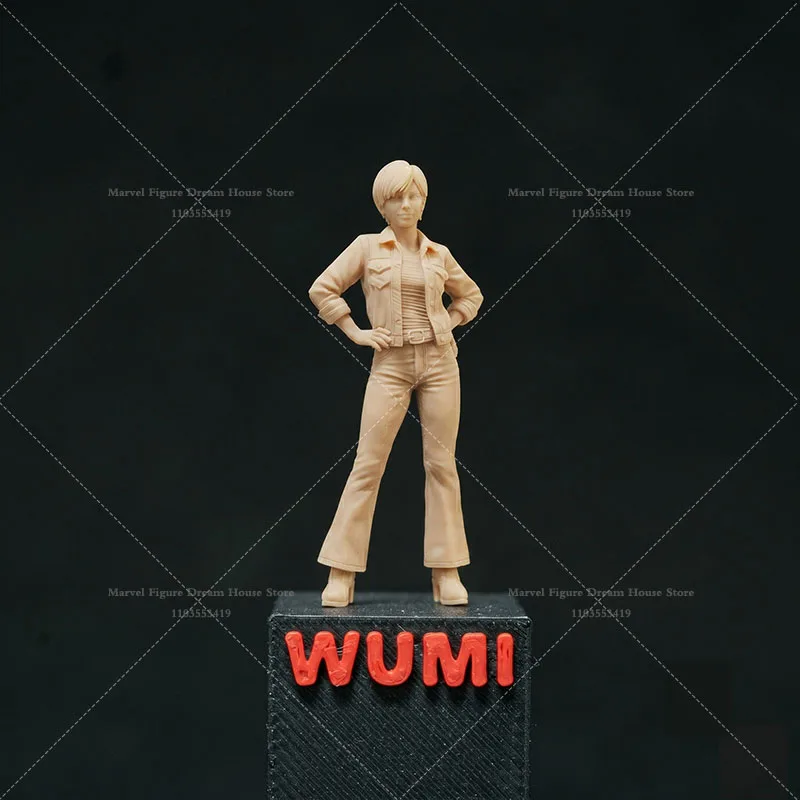 1/64 1/43 1/35 Scale Miniature Scene Dolls Un-panited White Figure Mini Model Iconic Retro Aesthetic Style Of The Showa Era‌