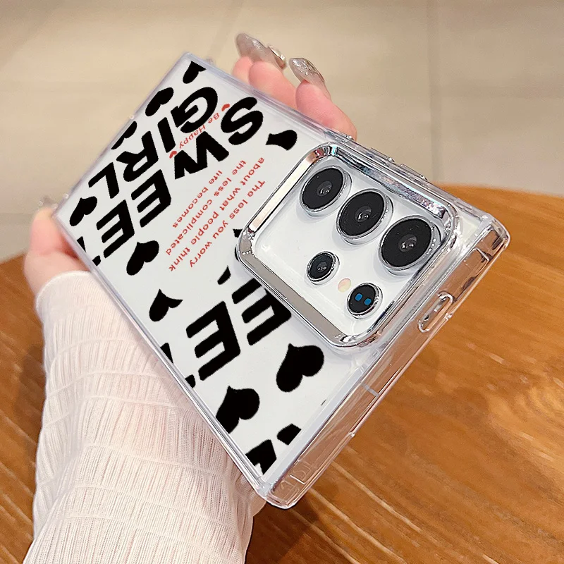 Chapeamento de lente quadro amor coração caso para samsung galaxy a55 a54 a35 a25 a15 5g a33 a14 a34 a52 a53 s20 s21 fe s22 s23 s24 ultra