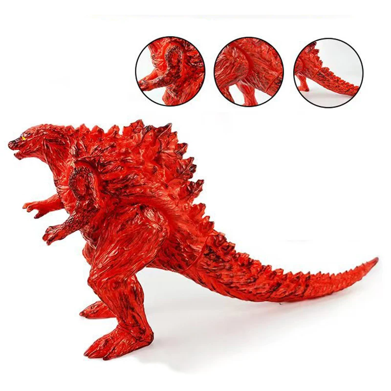 Planet Godzilla Action Figures 3 colori Anime Figure Model Godzilla 16cm Soft Glue Monster Doll Statue Ornaments giocattoli per bambini