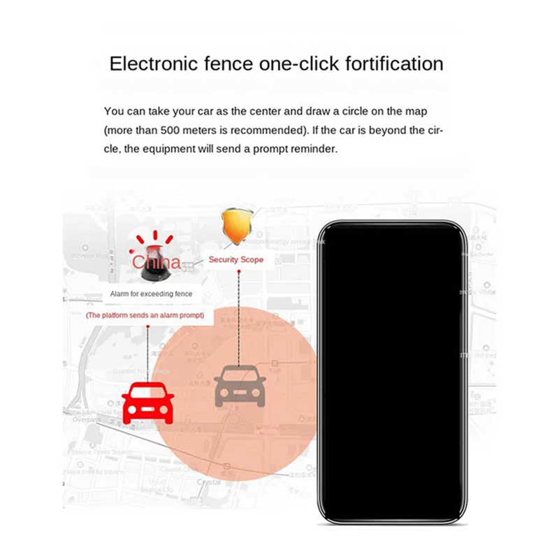 Localizzatore GPS da 1 pezzo Localizzatore di telefoni cellulari 4G Localizzatore antifurto è adatto per veicoli elettrici per motociclette