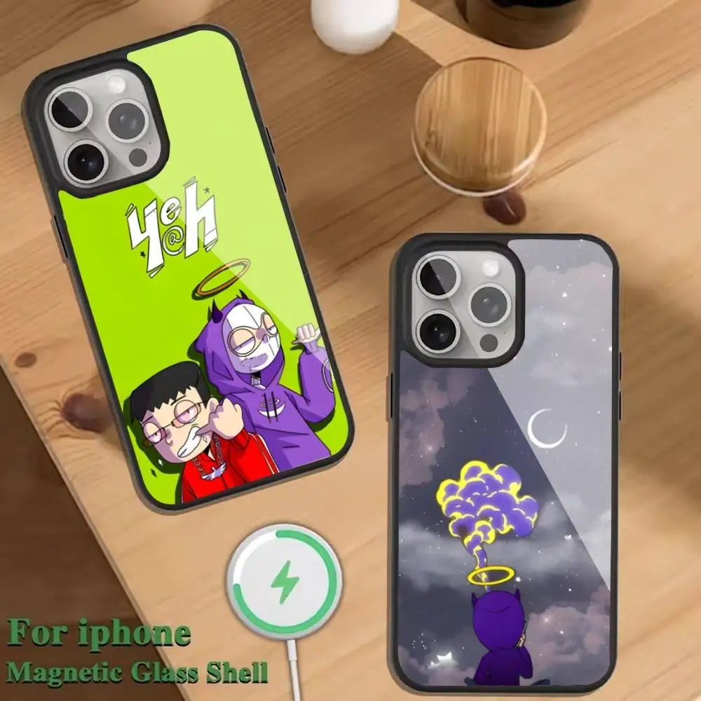 

Rapper T-Thasup T-ThaSupreme Phone Case For Magnetic Wireless Charge Cover For iphone 16 15 14 13 12 11 Pro Max Plus Coque