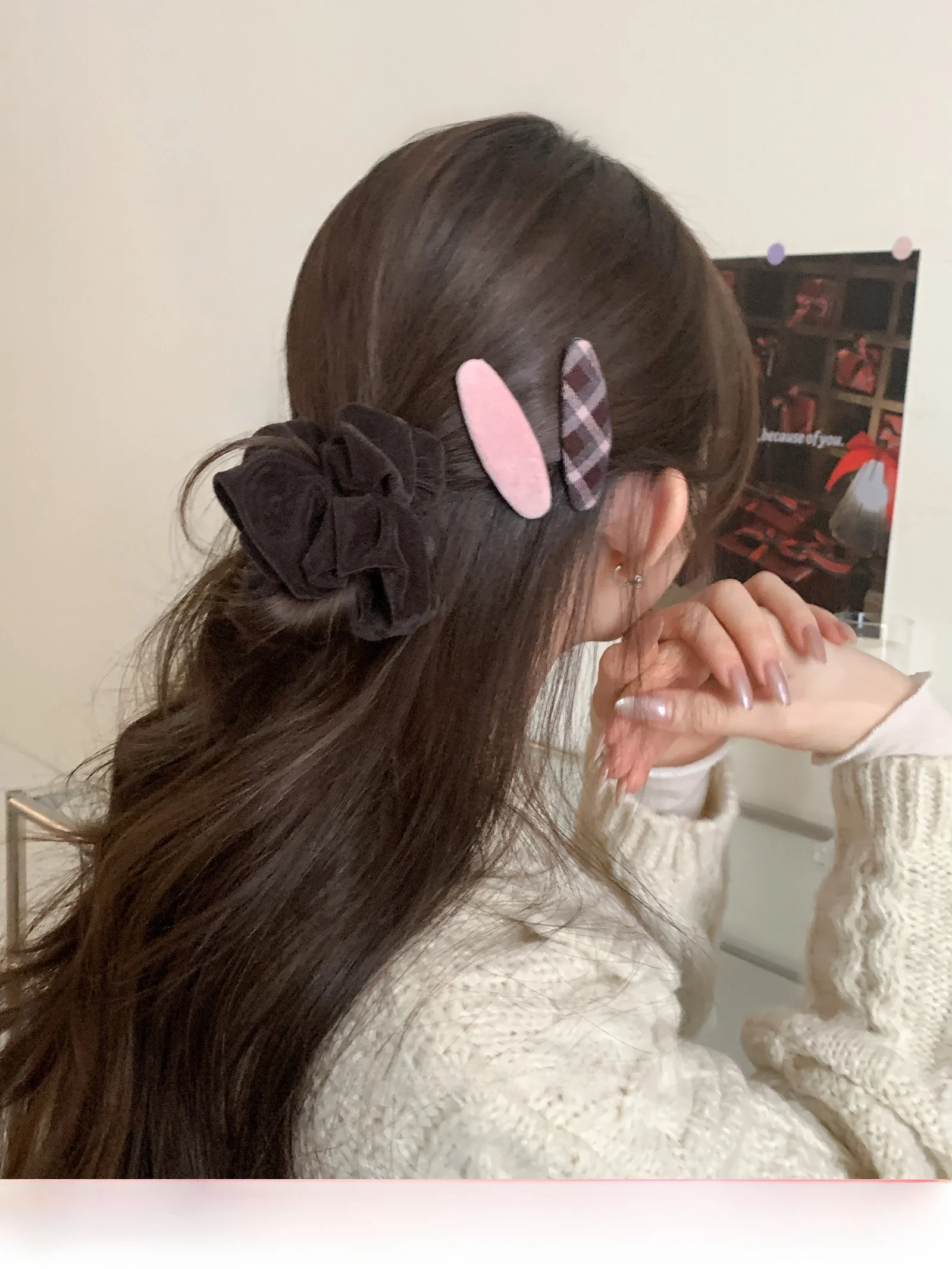 doce-retro-rosa-xadrez-grampos-de-cabelo-feminino-super-branco-outcomes-clipes-laterais-favorable-acessorios-de-cabelo-para-varios-ocns