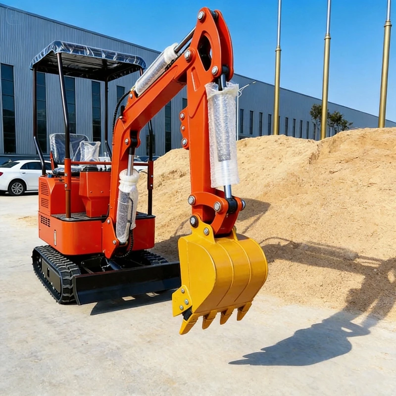 

Customized Kubota 1.5/1.8Ton Godet Mini Excavator Diesel Engine Hydraulic Digger Europe Mini Pelle Hydraulique Construction