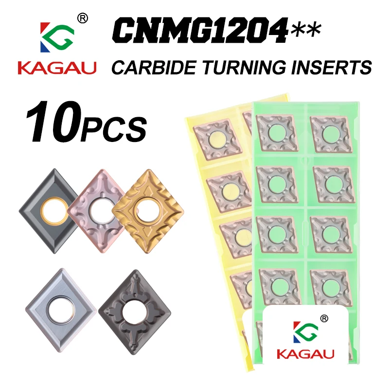 

10 шт. внешние токарные твердосплавные вставки CNMG120404 CNM120408 120412 для MCLNR DCLNR токарные инструменты режущие пластины CNMG