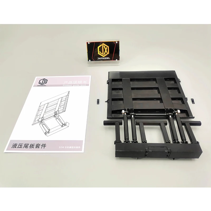 JXmodel 1/14 RC Container Truck Tail Lift Liftgate Board Unloading Tailboard For 1/14 RC Container Truck Parts Accessories