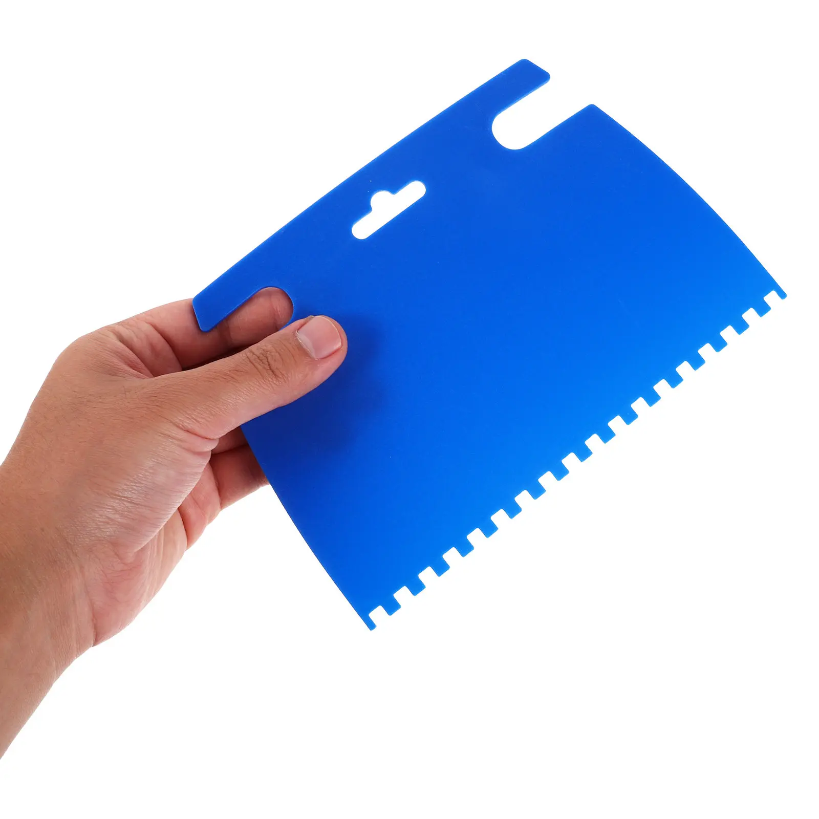 9Pcs Artistic Paint Scraper Tool Set Plastic Fine Flat Serrated Edges DIY Texture Painting Plaster Oil Graffiti Cleaning