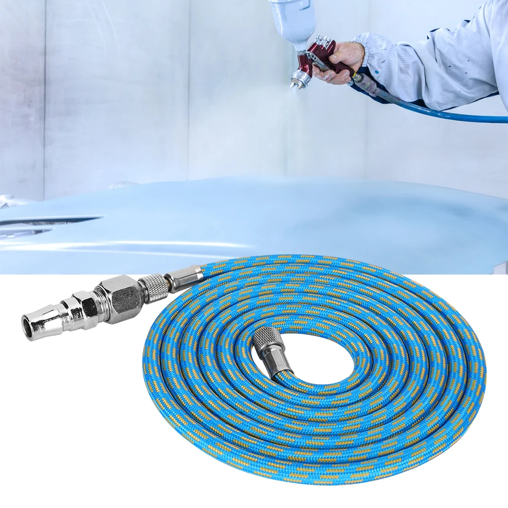 Air Hose Kit Braided  Air Hose Adapter Kit Airhose for Spray Gun Air Compressor